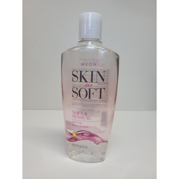 Avon Skin So Soft Soft & Sensual Bath Oil 16.9 fl oz - Picture 1 of 4